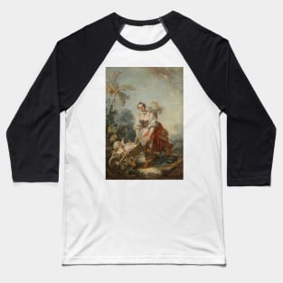 The Joys of Motherhood - Jean-Honoré Fragonard Baseball T-Shirt